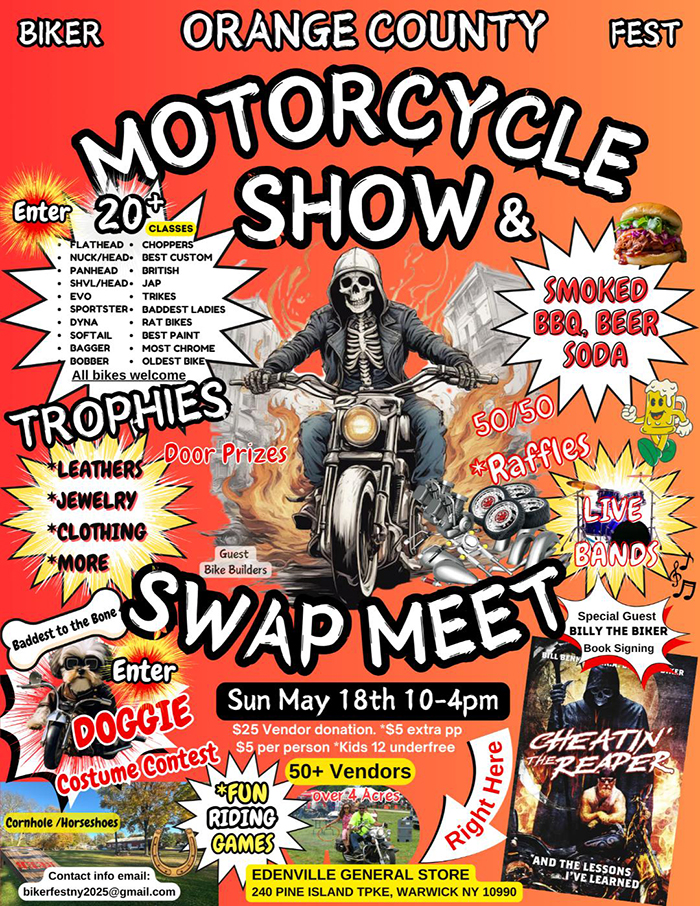 motocycle show & swap meet