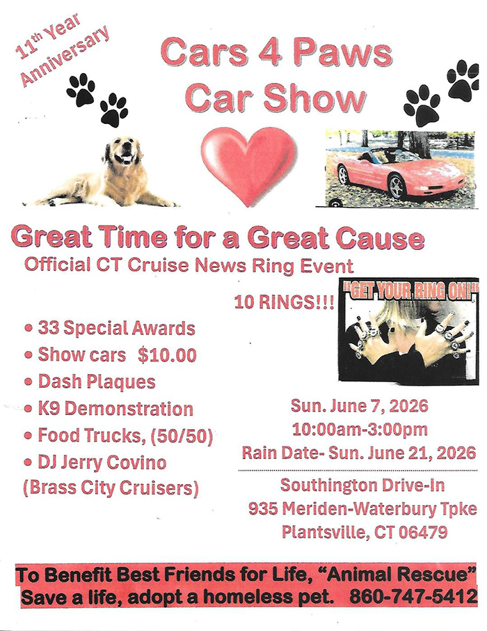 cars 4 paws car show