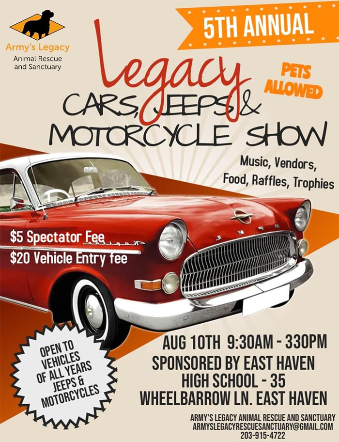 legacy cars jeeps & motorcycle show