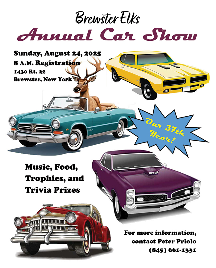 brewster elks car show