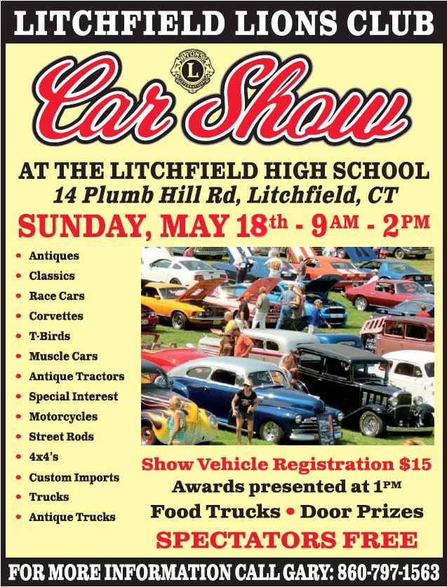 litchfied lions club car show