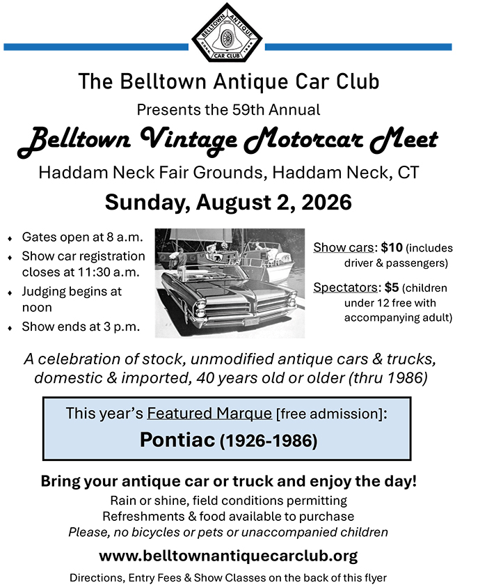 belltown vintage motorcar meet