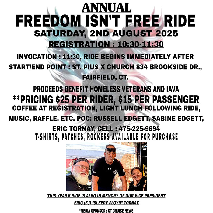 freedom isn't free ride