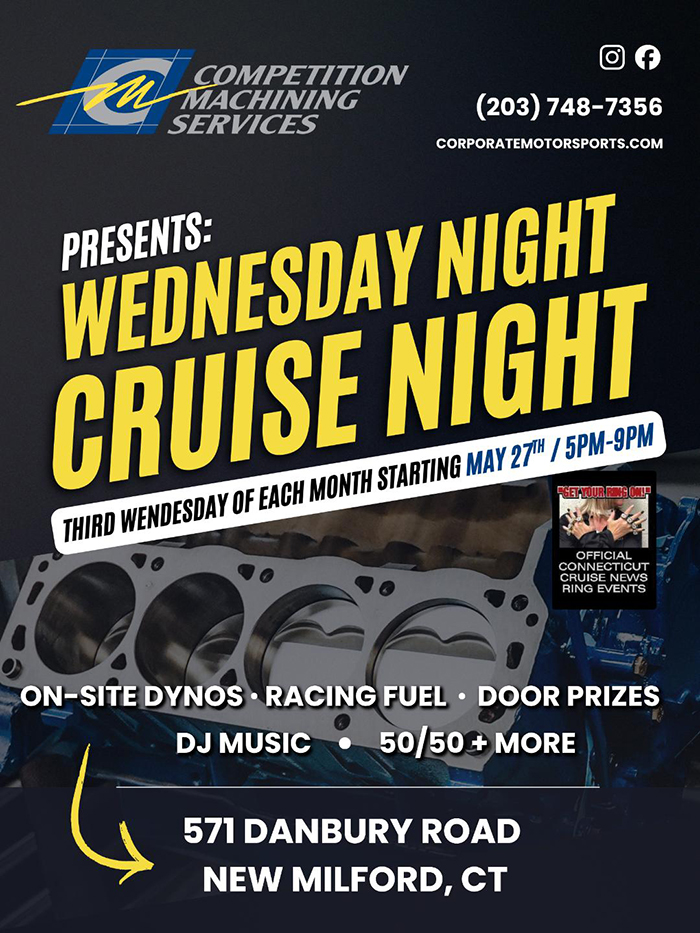 wednesday cruise night competition machine services