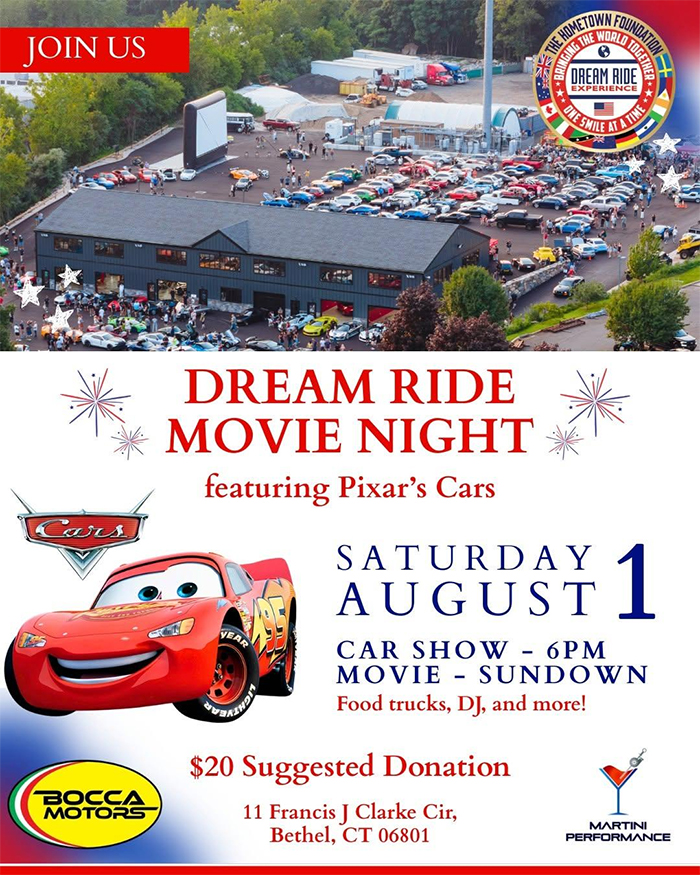 dream ride movie night