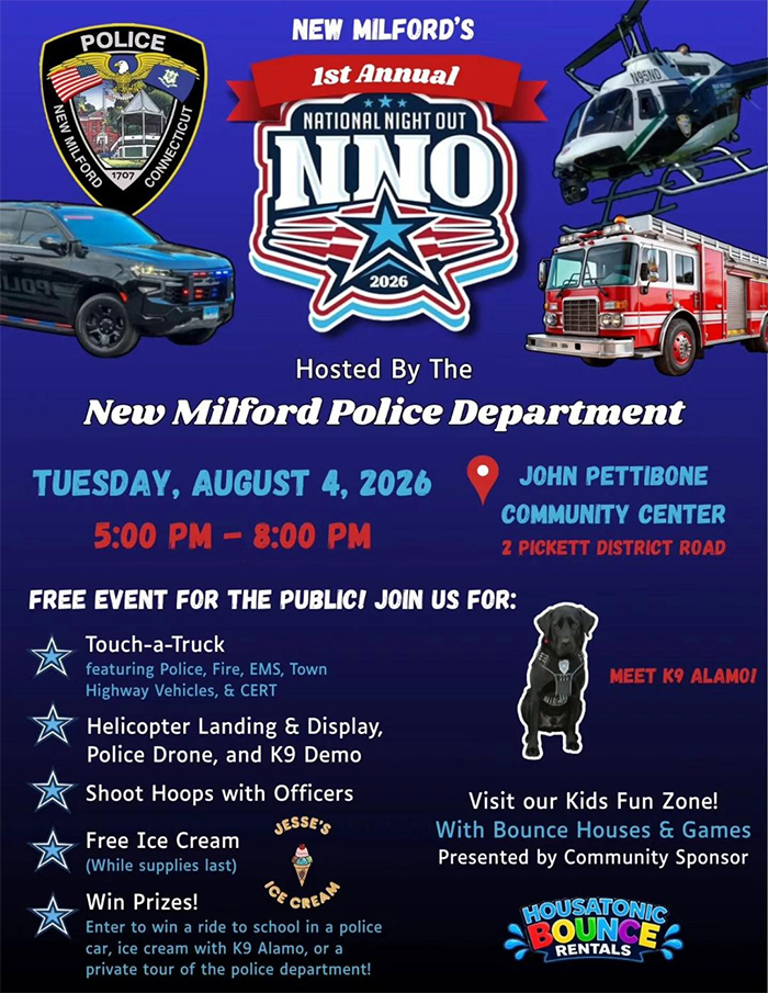 national night out new milford police
